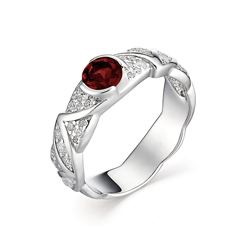 Кольцо из серебра 01-0882/00ГР-00