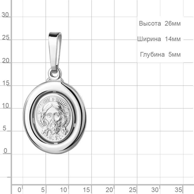 Икона из серебра 12072