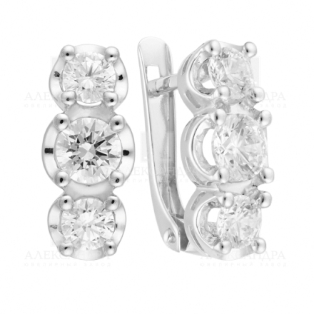 Серьги из золота кл2749а-62