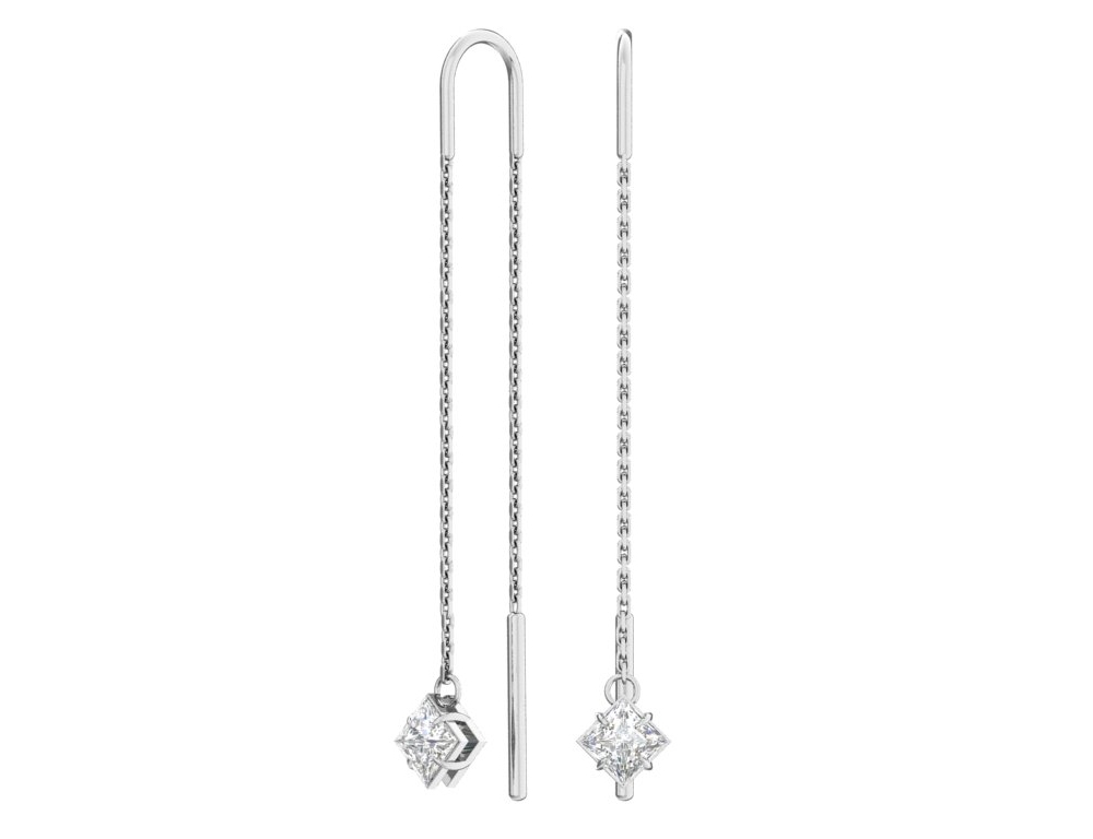 Серьги из серебра 0221633-00775