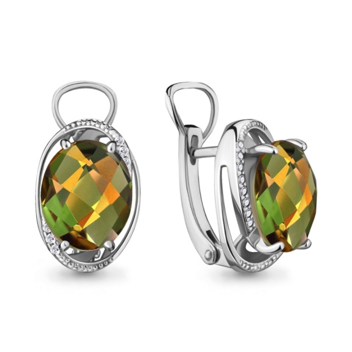 Серьги из серебра 4423219А