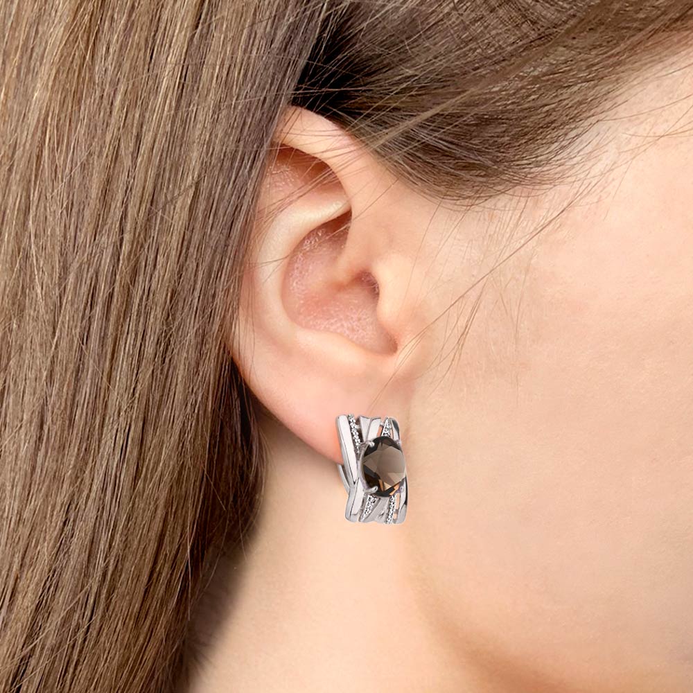 Серьги из серебра 4478801А