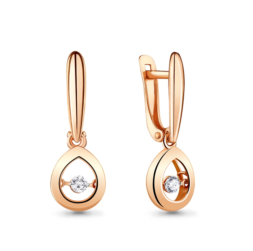 Серьги из золота 46186