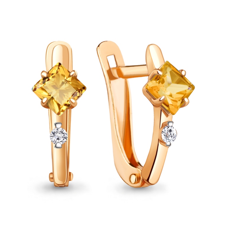 Серьги из золота 4793606