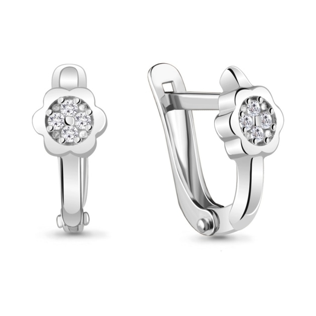 Серьги из серебра 48869А