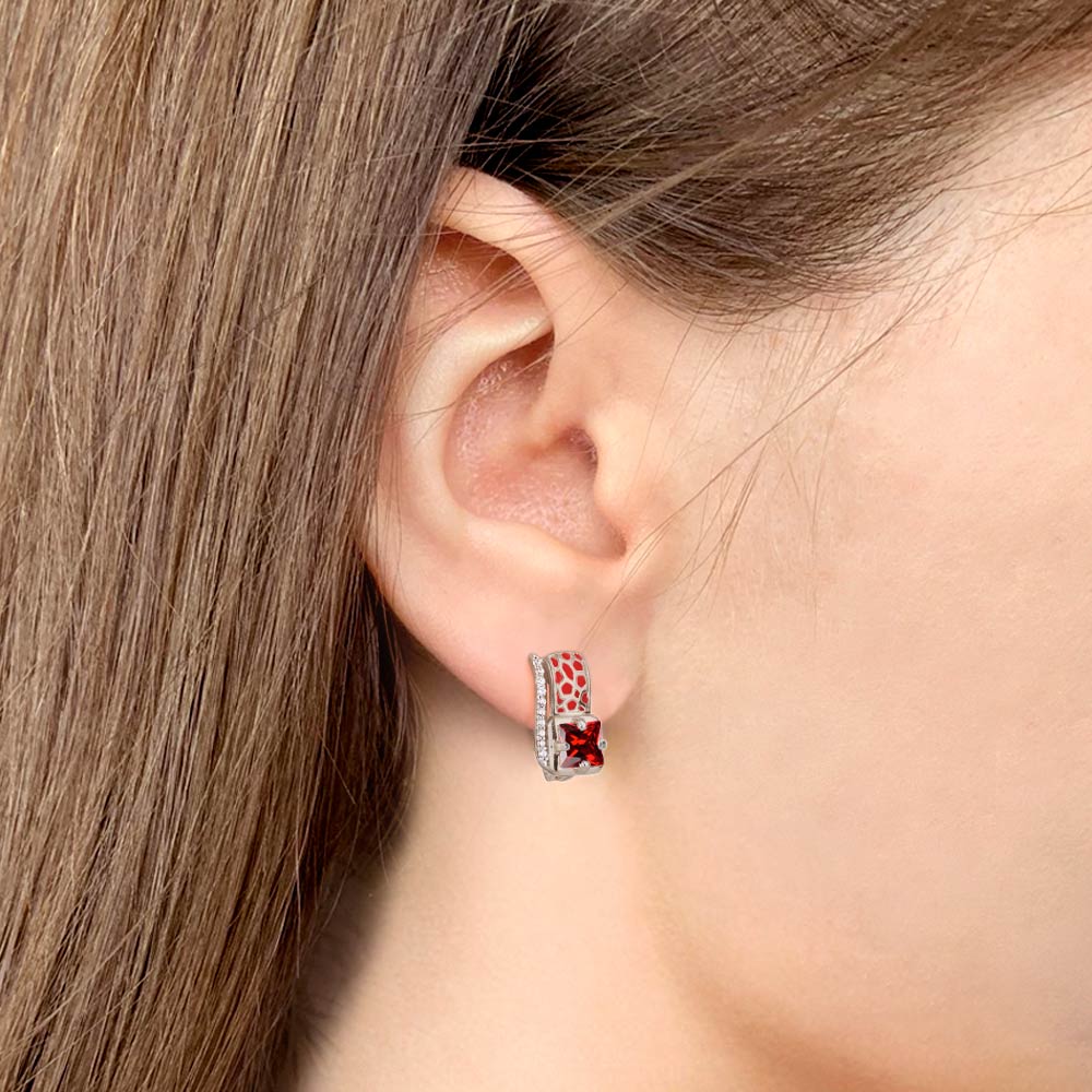Серьги из серебра 4464503А