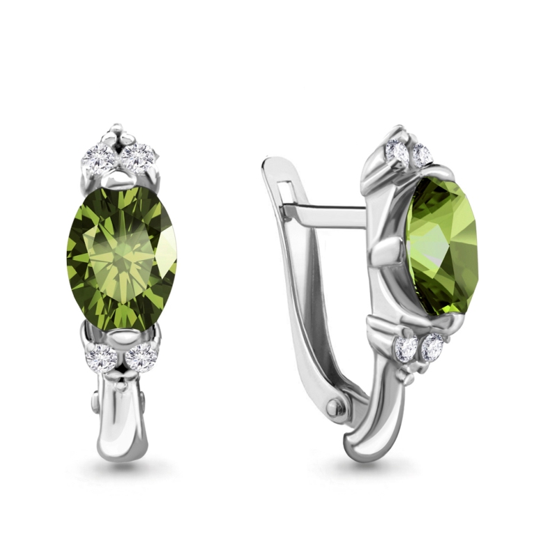 Серьги из серебра 4414107А