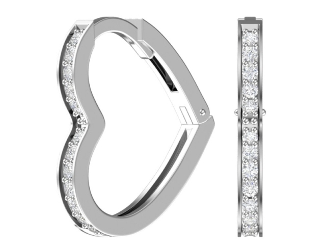 Серьги из серебра 0201503-00775