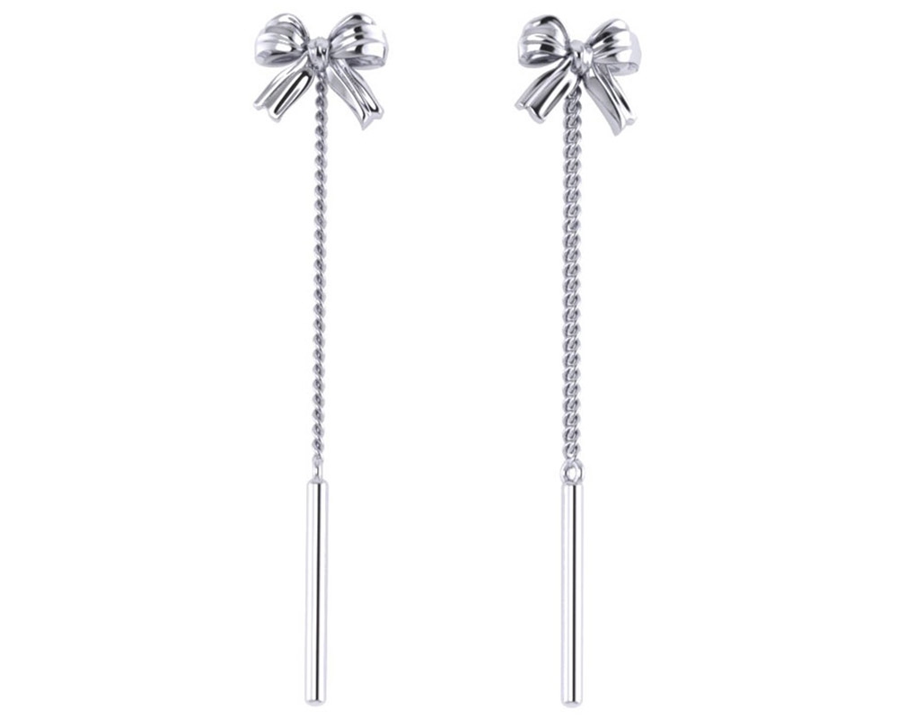 Серьги из серебра 0221254-00245