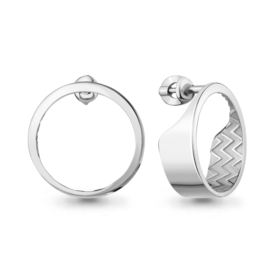 Серьги из серебра 33866