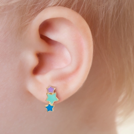 Серьги из золота С101-1153М1