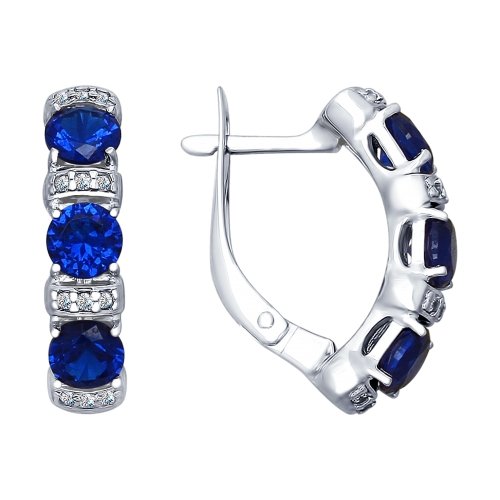 Серьги из серебра 94022604