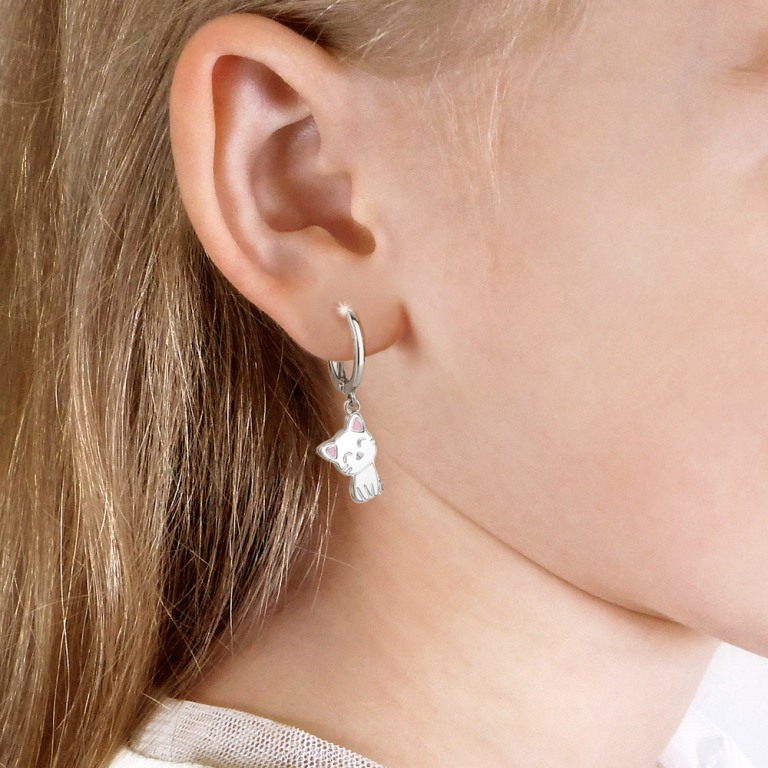 Серьги из серебра 34580