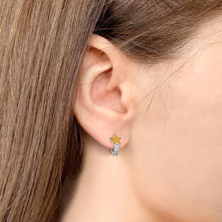 Серьги из серебра 45870А