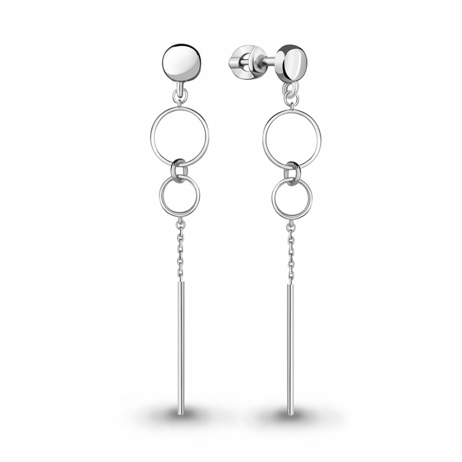 Серьги из серебра 33887
