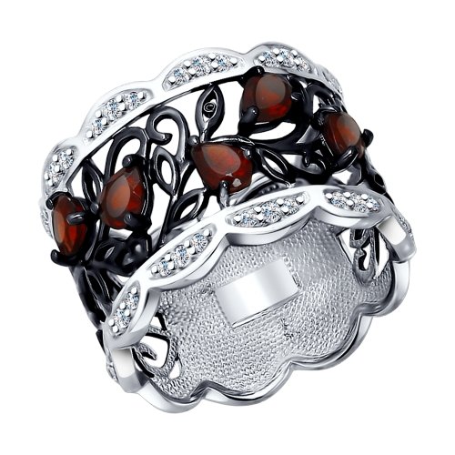 Кольцо из серебра 92011307