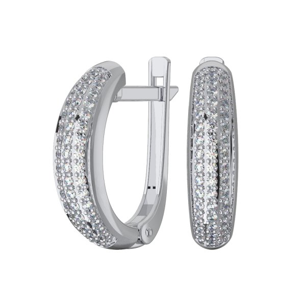 Серьги из серебра 2100728-00775