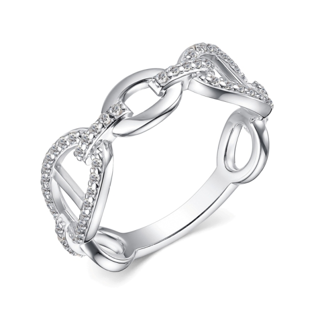 Кольцо из серебра 01-3983/00КЦ-00