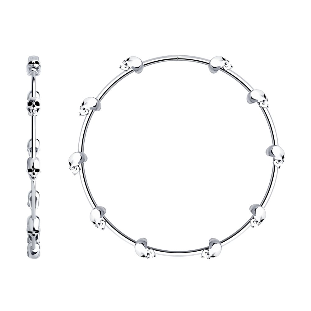 Серьги из серебра 94024302