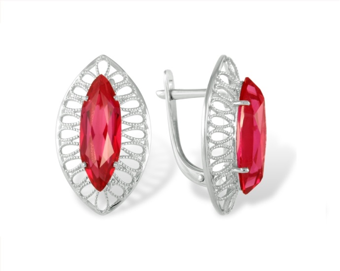 Серьги из серебра 1270010636