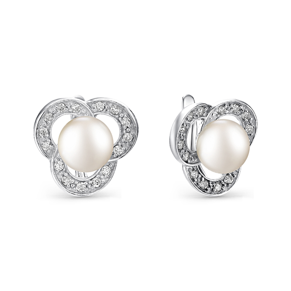 Серьги из серебра 28117S1