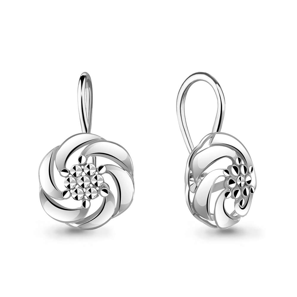 Серьги из серебра 34104