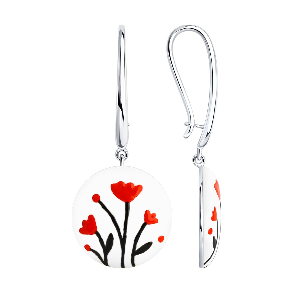Серьги из серебра 94024467