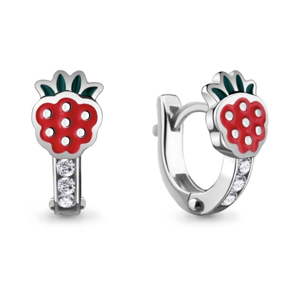 Серьги из серебра 45869А