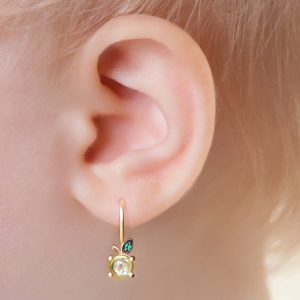 Серьги из золота С134-878М2