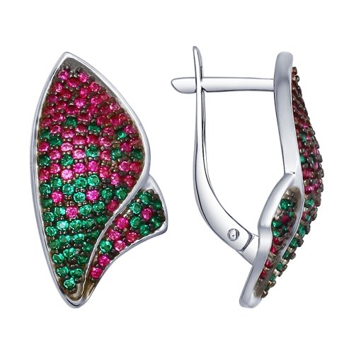 Серьги из серебра 94022557