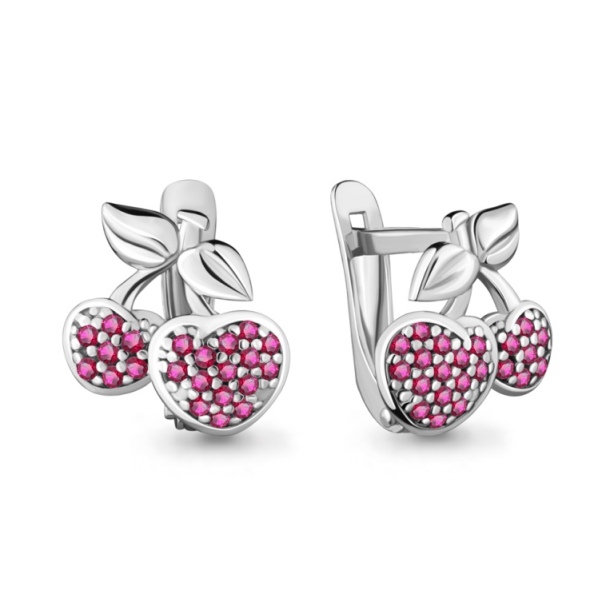 Серьги из серебра 42564В