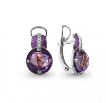 Серьги из серебра 4464204А