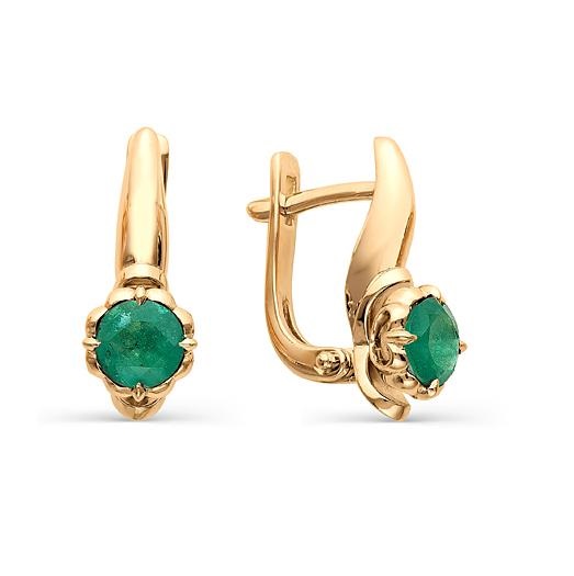 Серьги из золота 21473-101