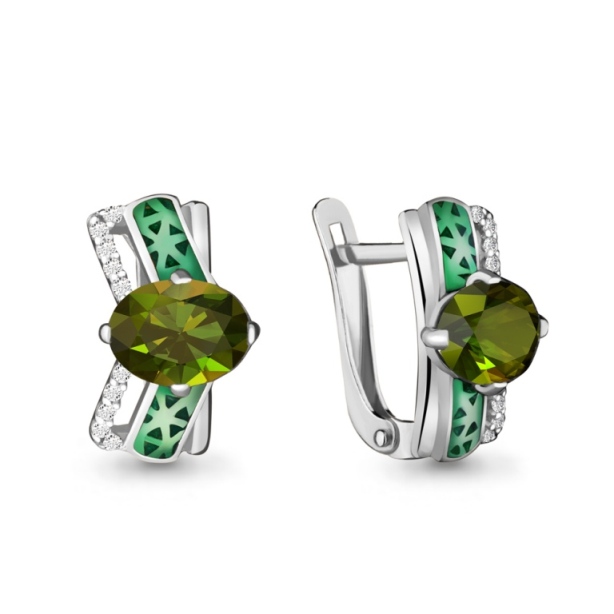 Серьги из серебра 4465019А