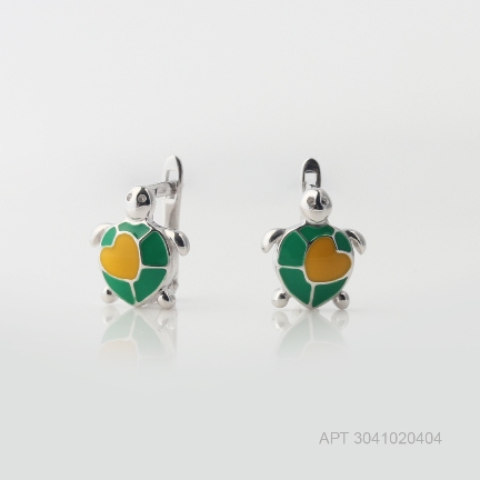 Серьги из серебра 3041020404