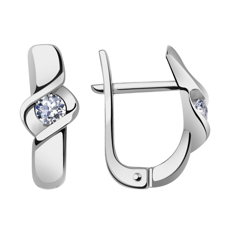 Серьги из золота кл2816а-62