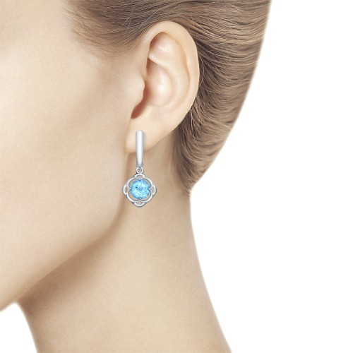 Серьги из серебра 92021373