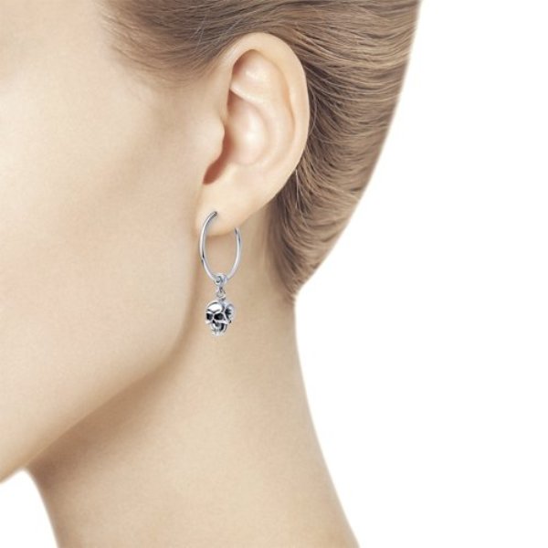 Серьги из серебра 95020079