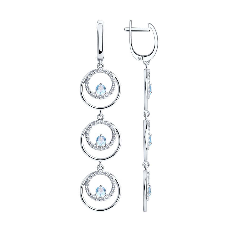 Серьги из серебра 92022273