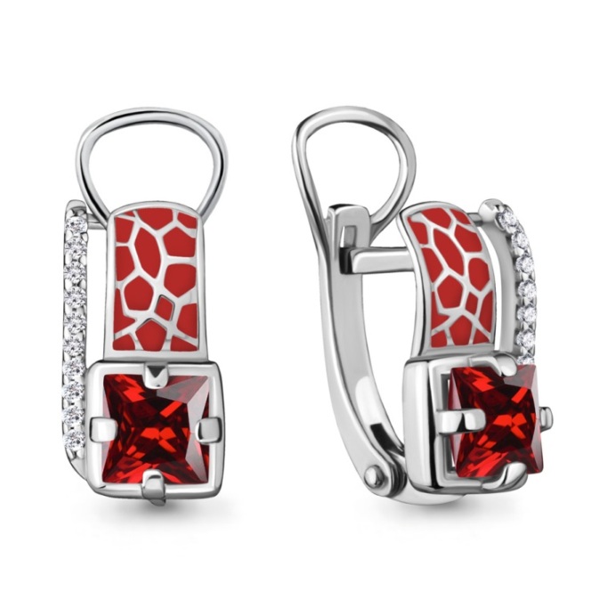 Серьги из серебра 4464503А