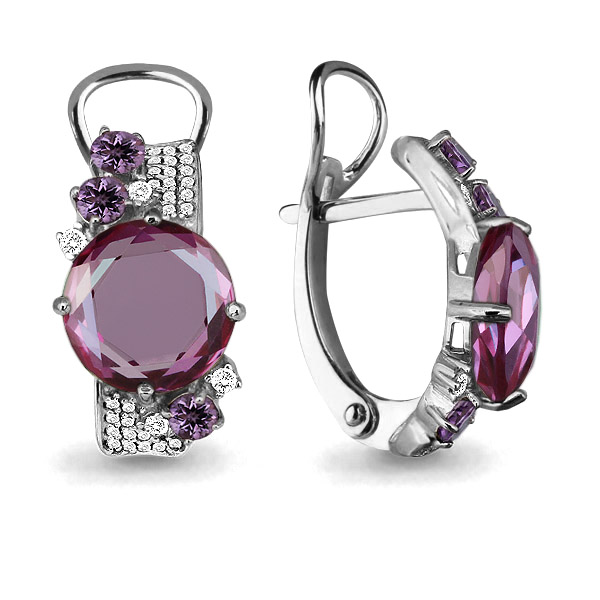 Серьги из серебра 4442728А