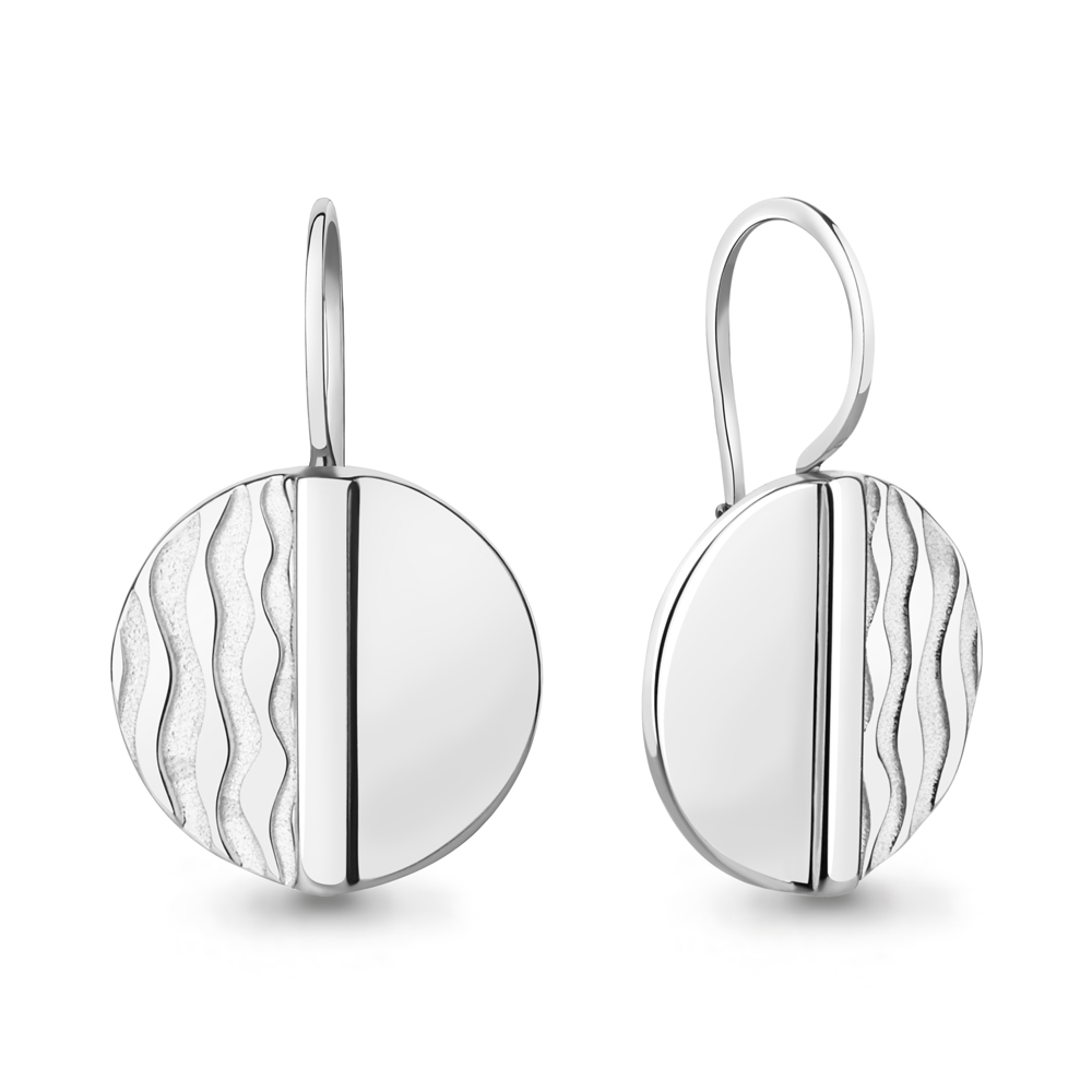 Серьги из серебра 34136
