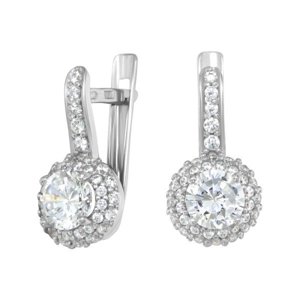 Серьги из серебра 2100651-00775