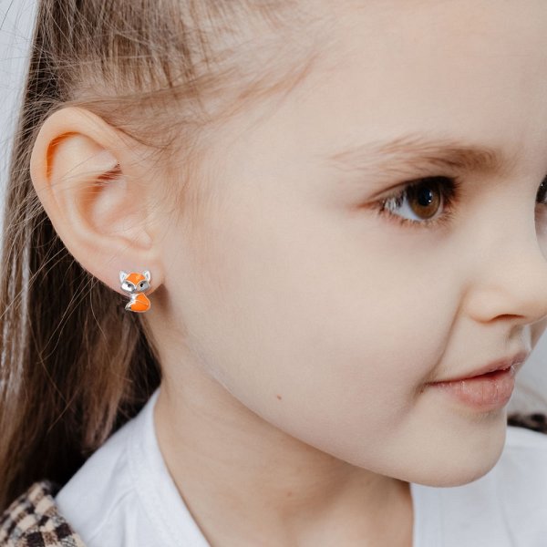 Серьги из серебра 0201683-70875