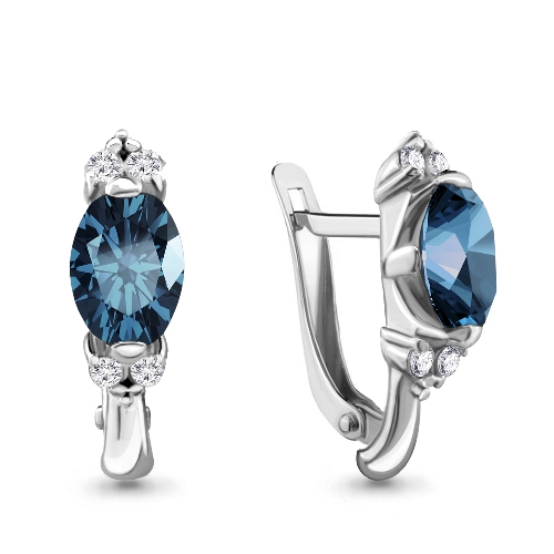 Серьги из серебра 4414108А