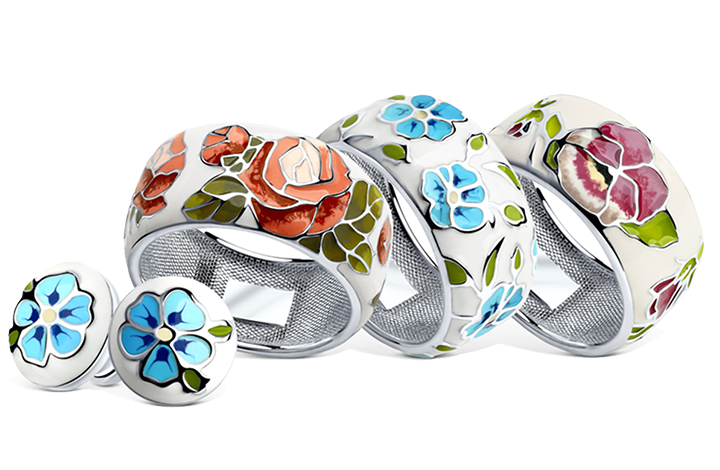 Эмаль Цветы