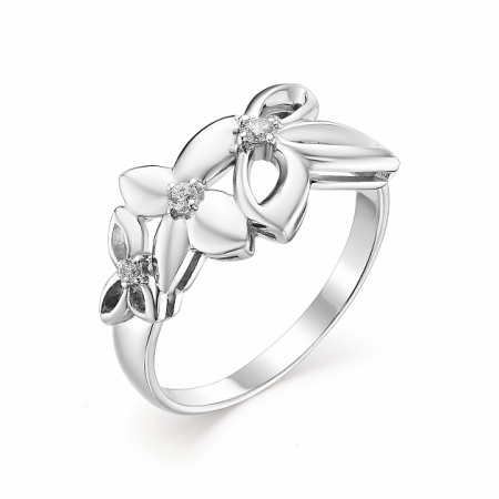 Кольцо из серебра 01-0733/00КЦ-00