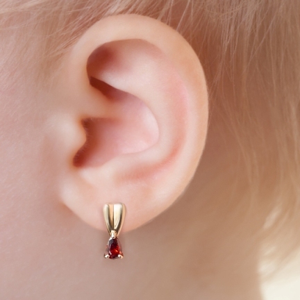 Серьги из золота С130-1260Крс