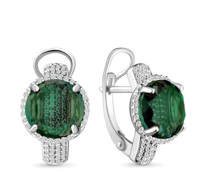 Серьги из серебра 4444499А