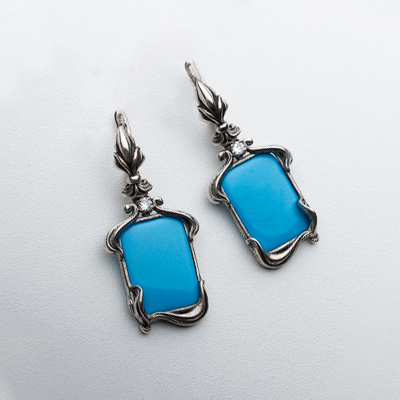 Серьги из серебра с2457